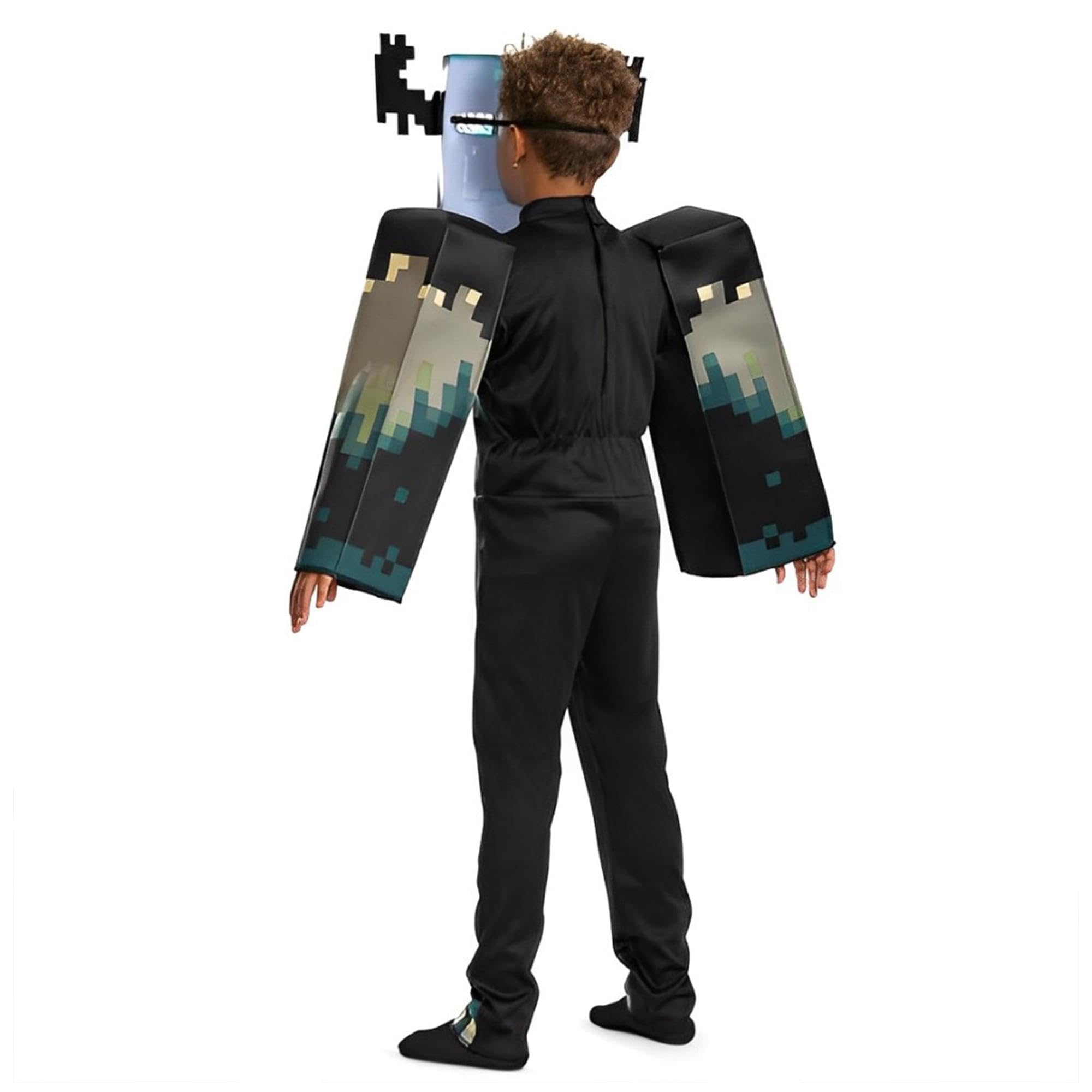 Minecraft Warden jumpsuit with pixel detail for durable, comfortable wear.