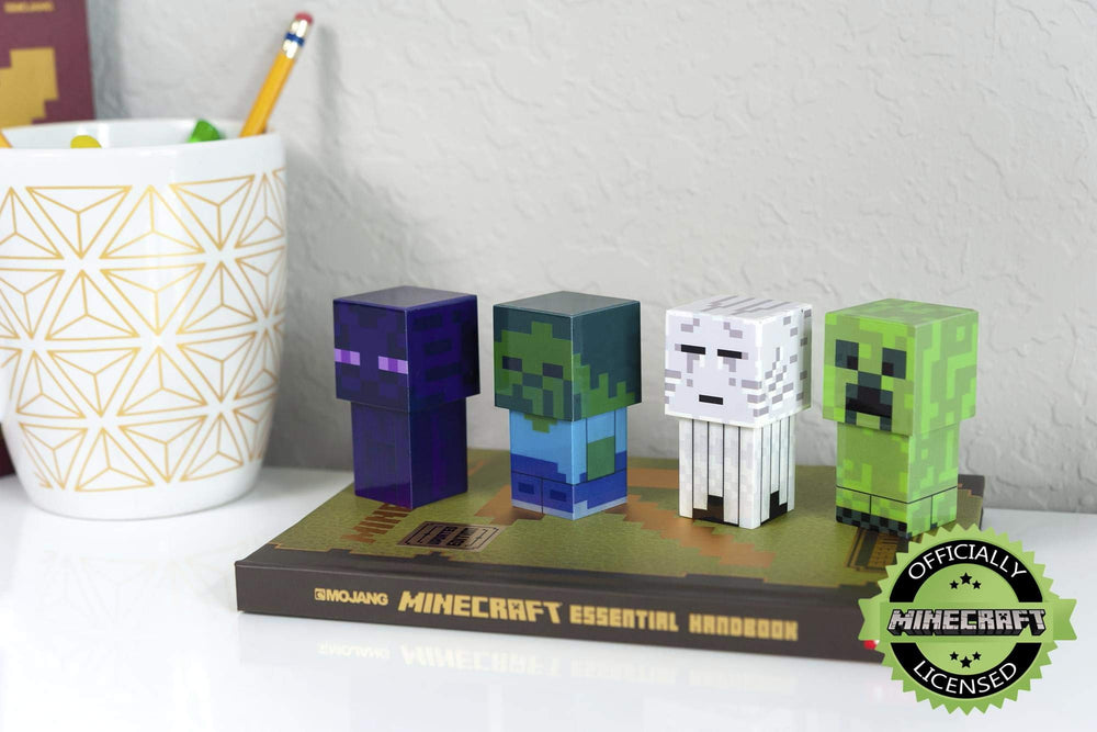 Minecraft Zombie mood light figure adds playful color to your space