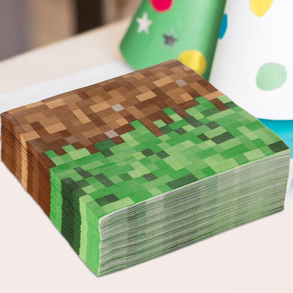 MinFyberd Disposable Pixel Napkins simplify post-party cleanup.