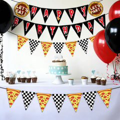 MinFyberd gamer party triangle bunting ideal for lively photos and backdrops.
