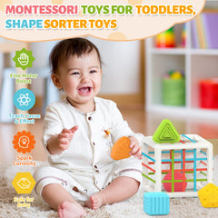 MINGKIDS baby activity cube makes a great birthday gift.
