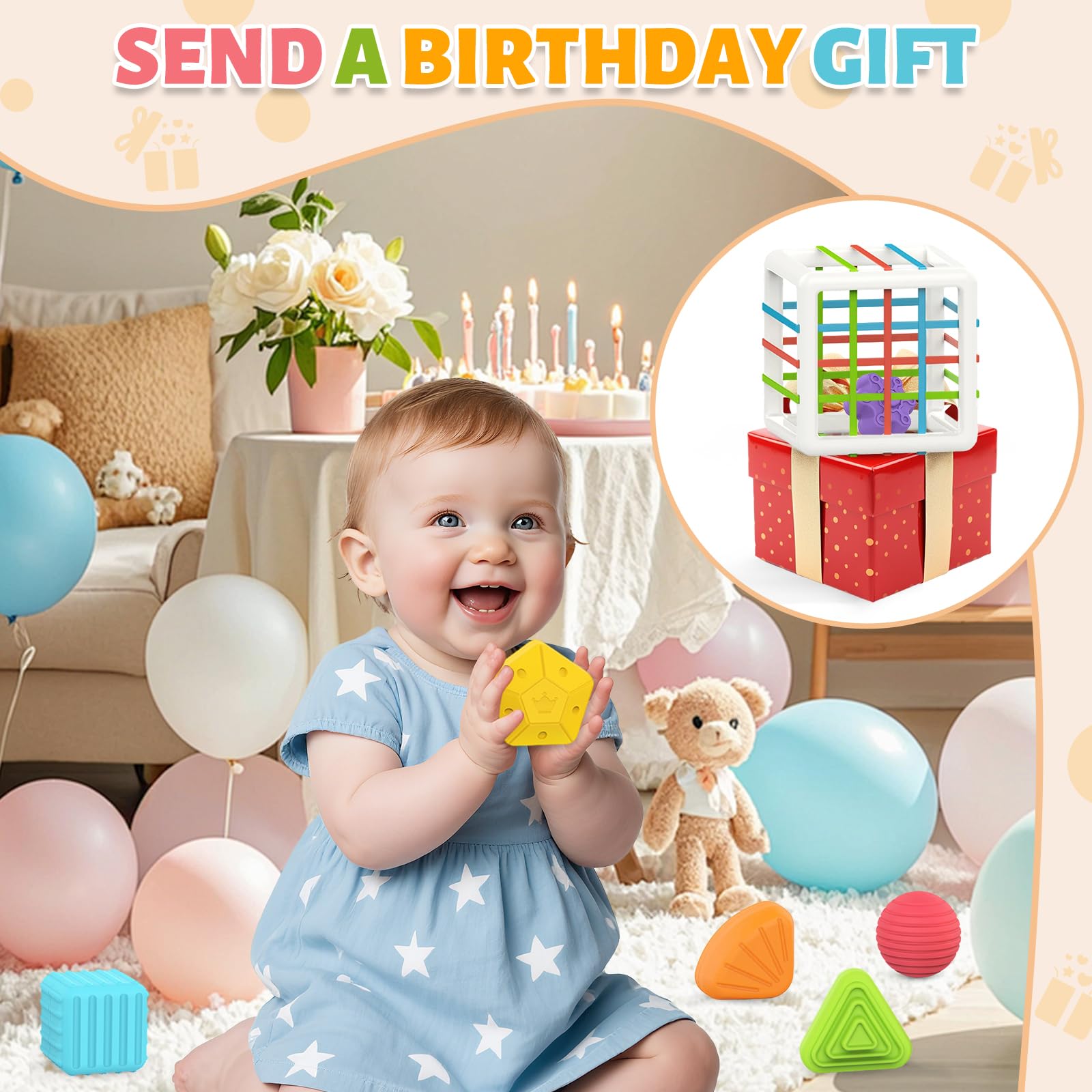 MINGKIDS educational toy for 1-year-olds offers engaging possibilities.