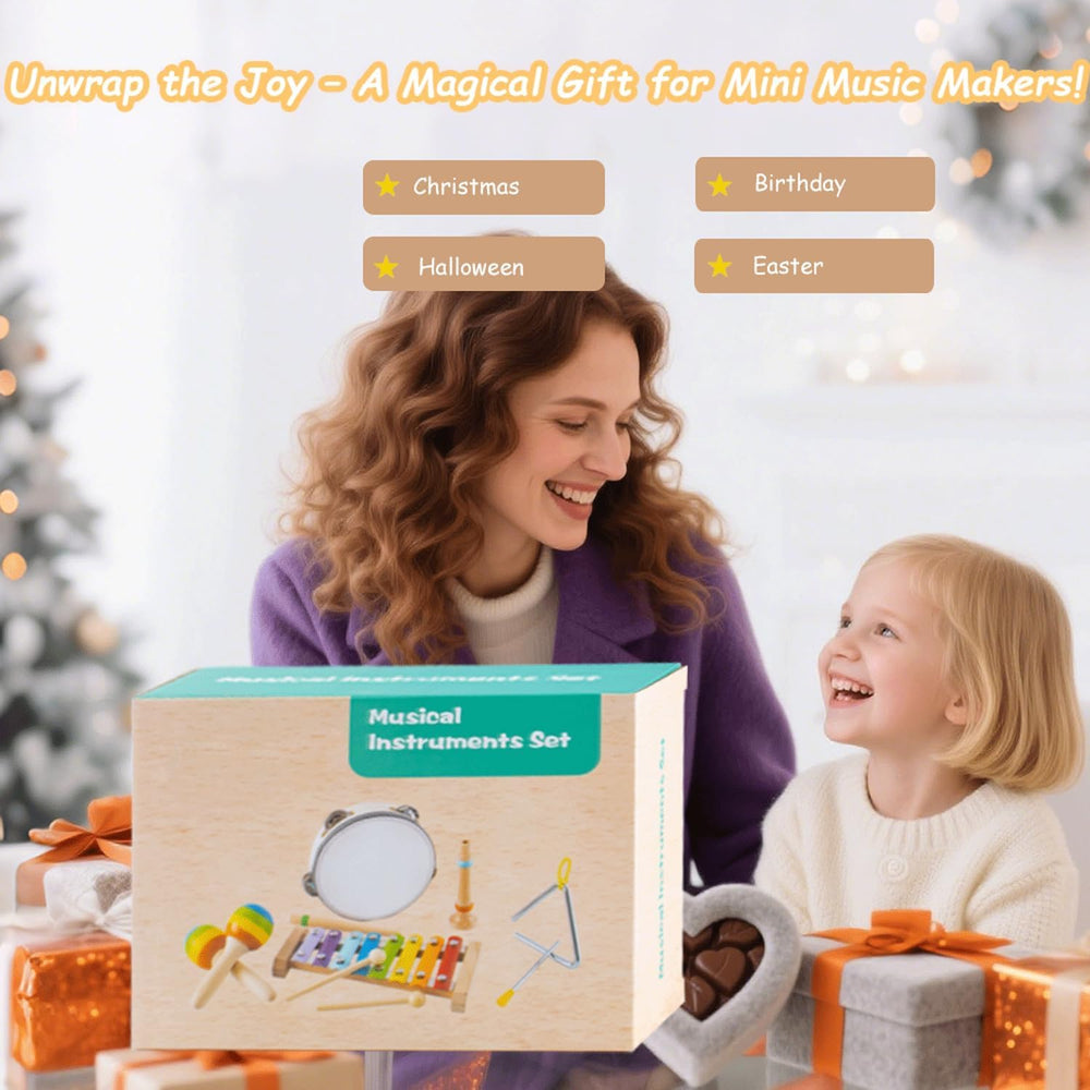 MINGKIDS toddler music playset supports early learning through sound.