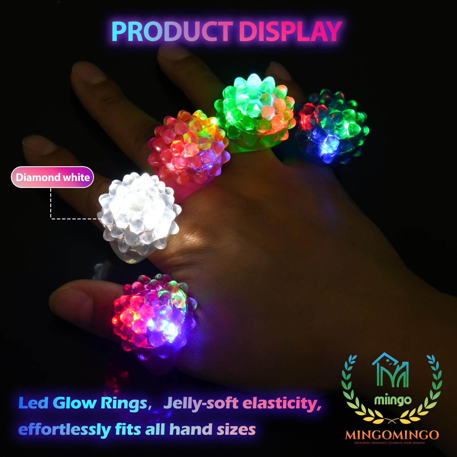 Soft jelly silicone MINGOMINGO ring, water-resistant and kid-friendly