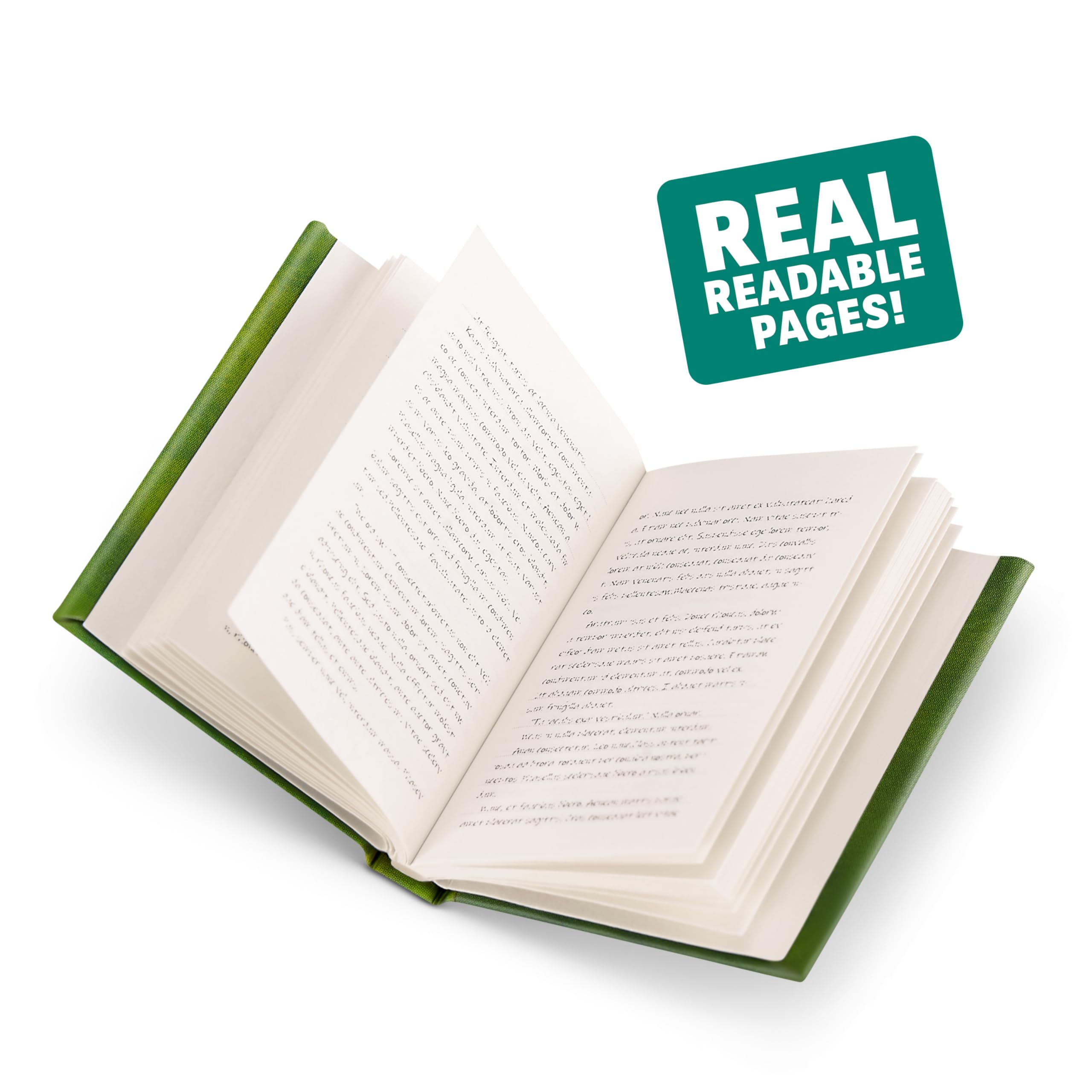 Mini Brands Books Capsule open pages reveal real readable pages for tactile exploration