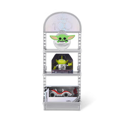 Lux platinum miniature in the Disney 100 collection for premium display.