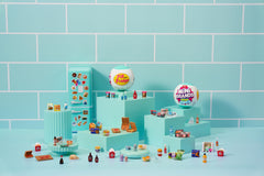 Mini Brands DIY fridge decor for personalized styling.