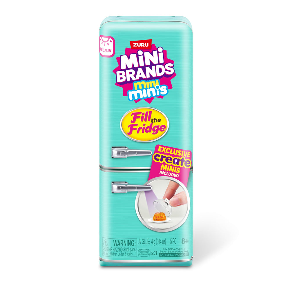 Mini Brands exclusive minis pack ready for the fridge shelf.