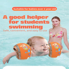 Mini-Dreams arm floaties folded for compact storage