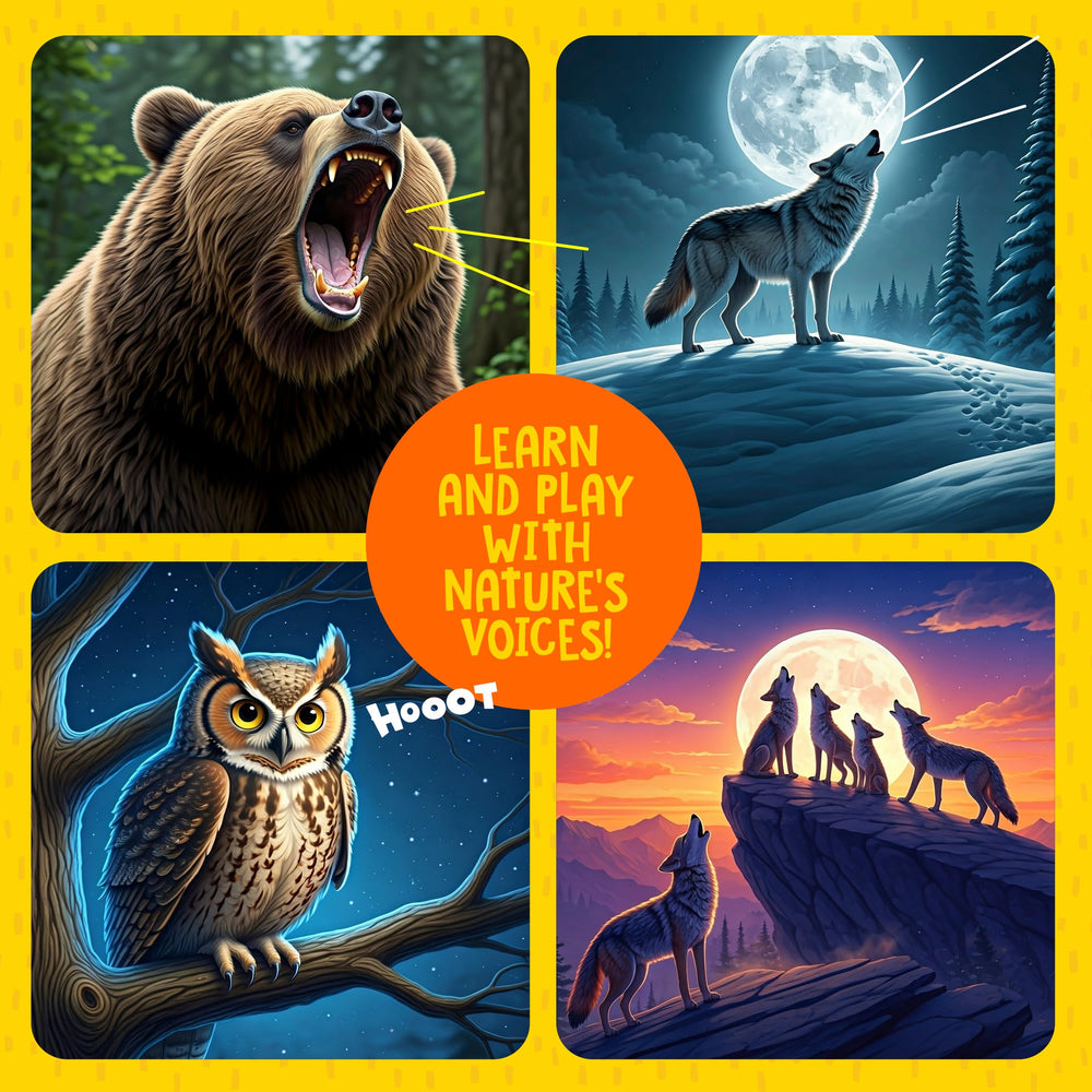 Mini Explorer Animal Caller mountain lion growl – immersive nature soundtrack