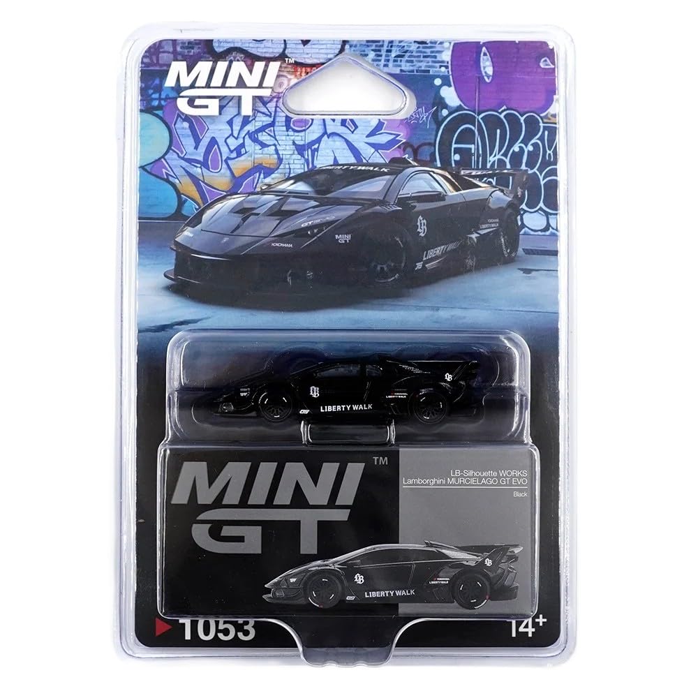 Lamborghini LB-Silhouette Murcielago GT Evo diecast with authentic paint finish for display