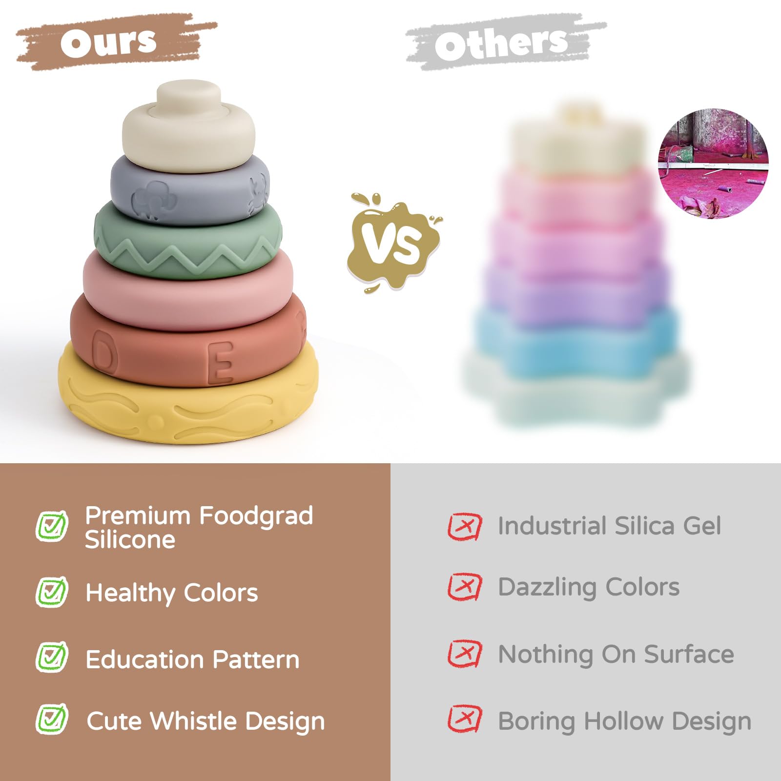Mini Tudou color-perception play supports color differentiation in toddlers.