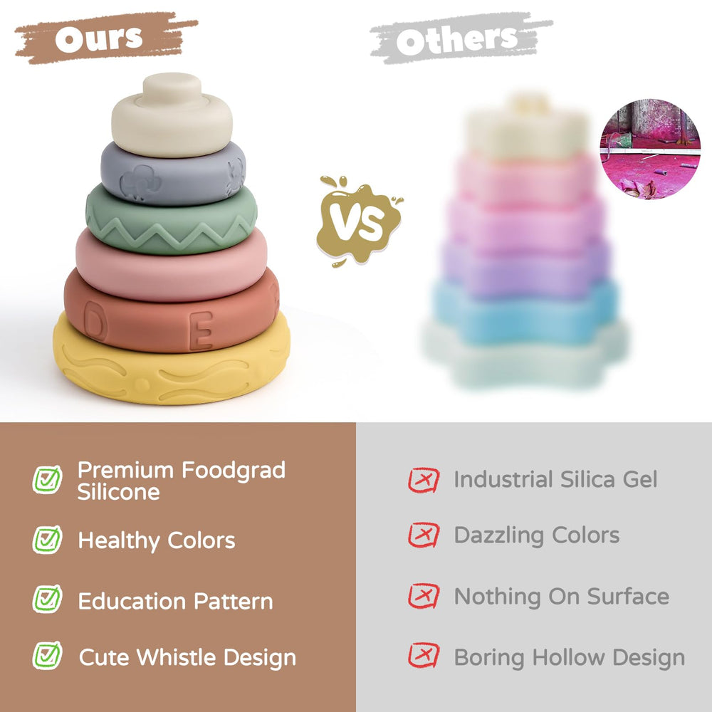 Mini Tudou color-perception play supports color differentiation in toddlers.