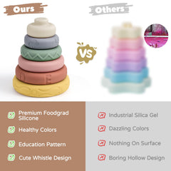 Mini Tudou color-perception play supports color differentiation in toddlers.