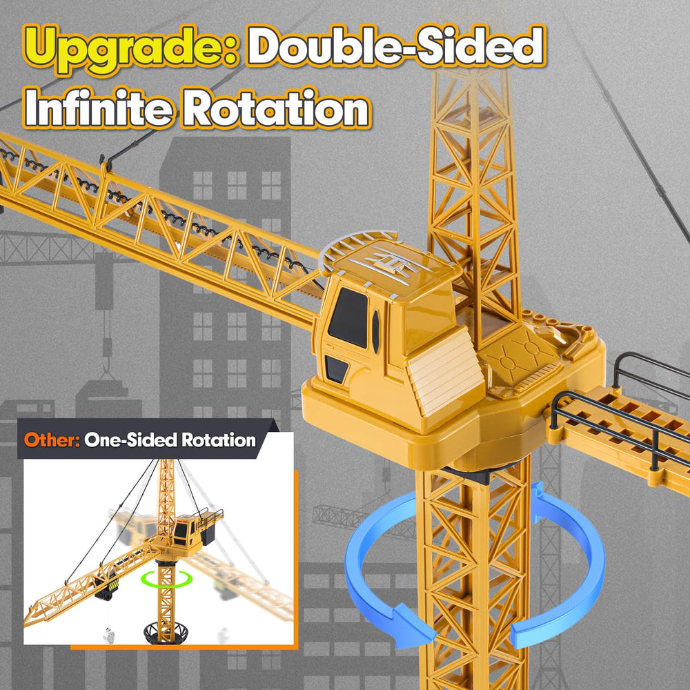 Mini Tudou crane base mount provides stable support during lifts