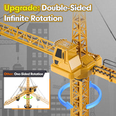 Mini Tudou crane base mount provides stable support during lifts