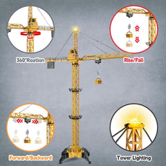 Mini Tudou crane adjustable bracket assembly enabling different heights