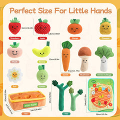 Mini Tudou playmat for color, shape, and number matching with engaging visuals.