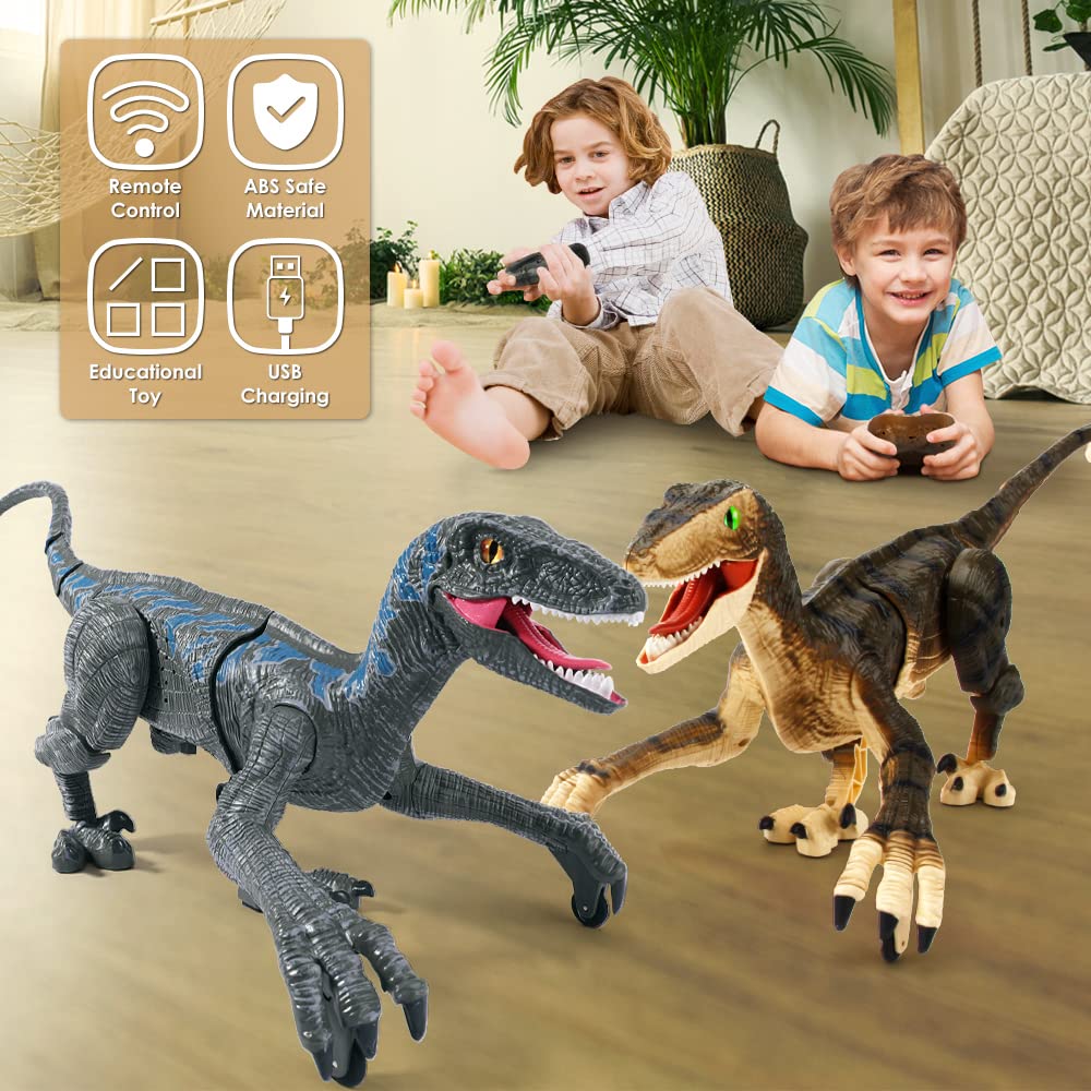 Mini Tudou 17.7-inch dinosaur shown large on the play surface.