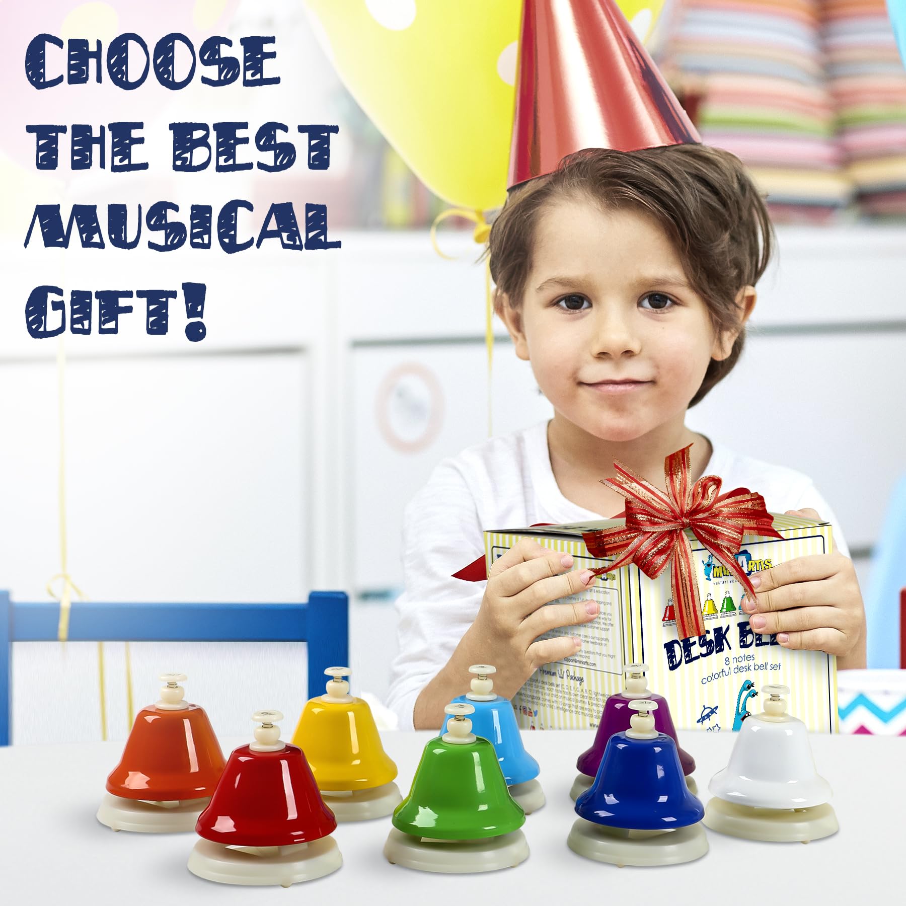 MINIARTIS BPA-free bells meet safety standards for worry-free use.