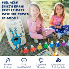 MINIARTIS desk bells with songbook included for family sing-alongs.