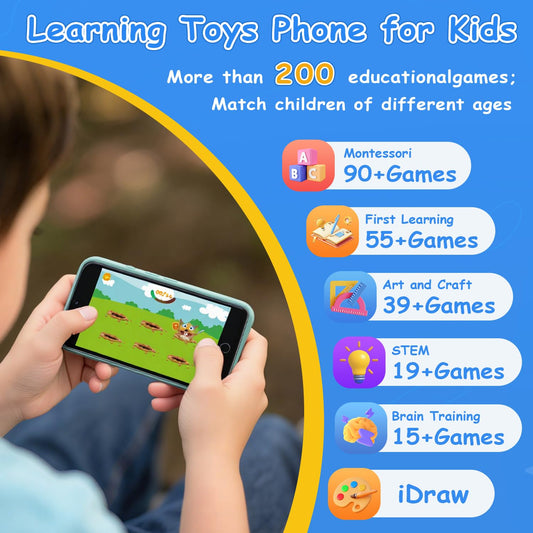 MINIBEAR Smartphone offers 201+ educational games for ages 3–12