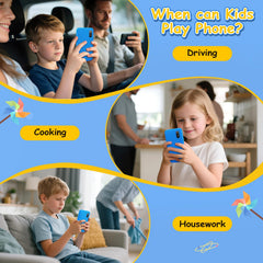 MINIBEAR Kids Smartphone selfie feature captures moments with family