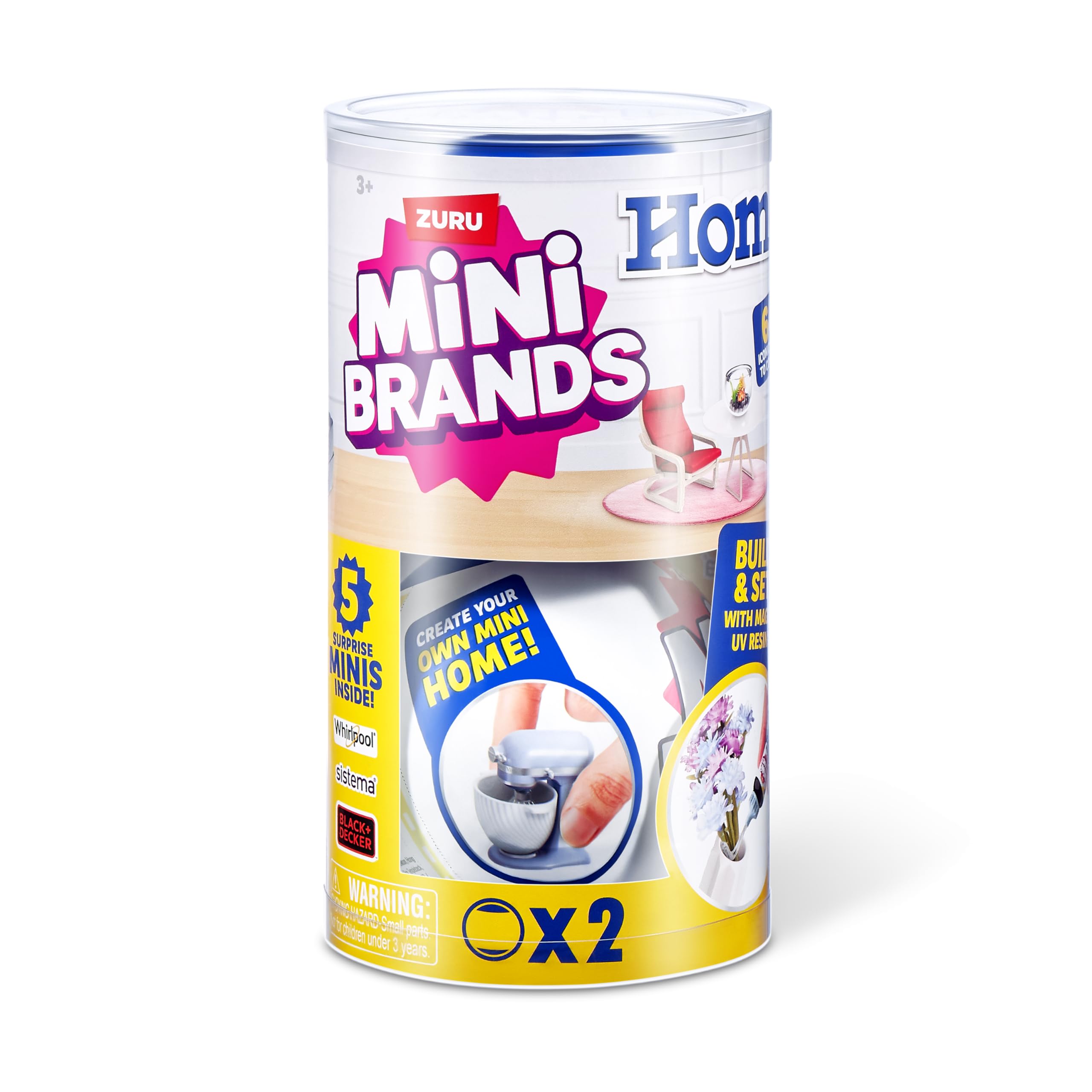 Minibrands Home unboxing scene highlights capsule and collectible minis.