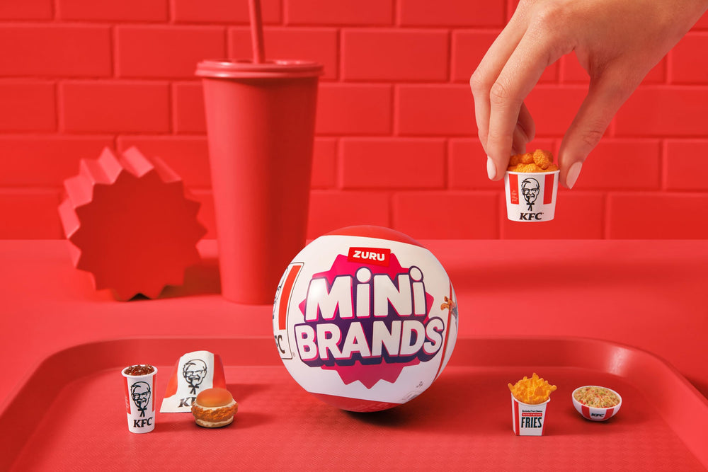 Mini Brands KFC frozen moments capturing iconic scenes in miniature
