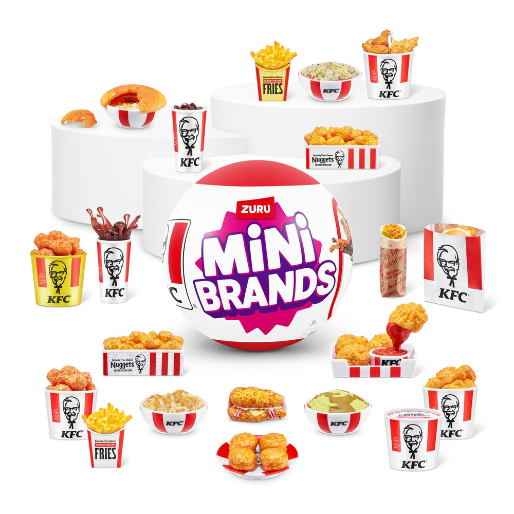Mini Brands KFC gold minis adding rare shine to your collection