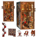 MiniCity Book Nook Kit cover image displays a compact library setup for shelf charm.