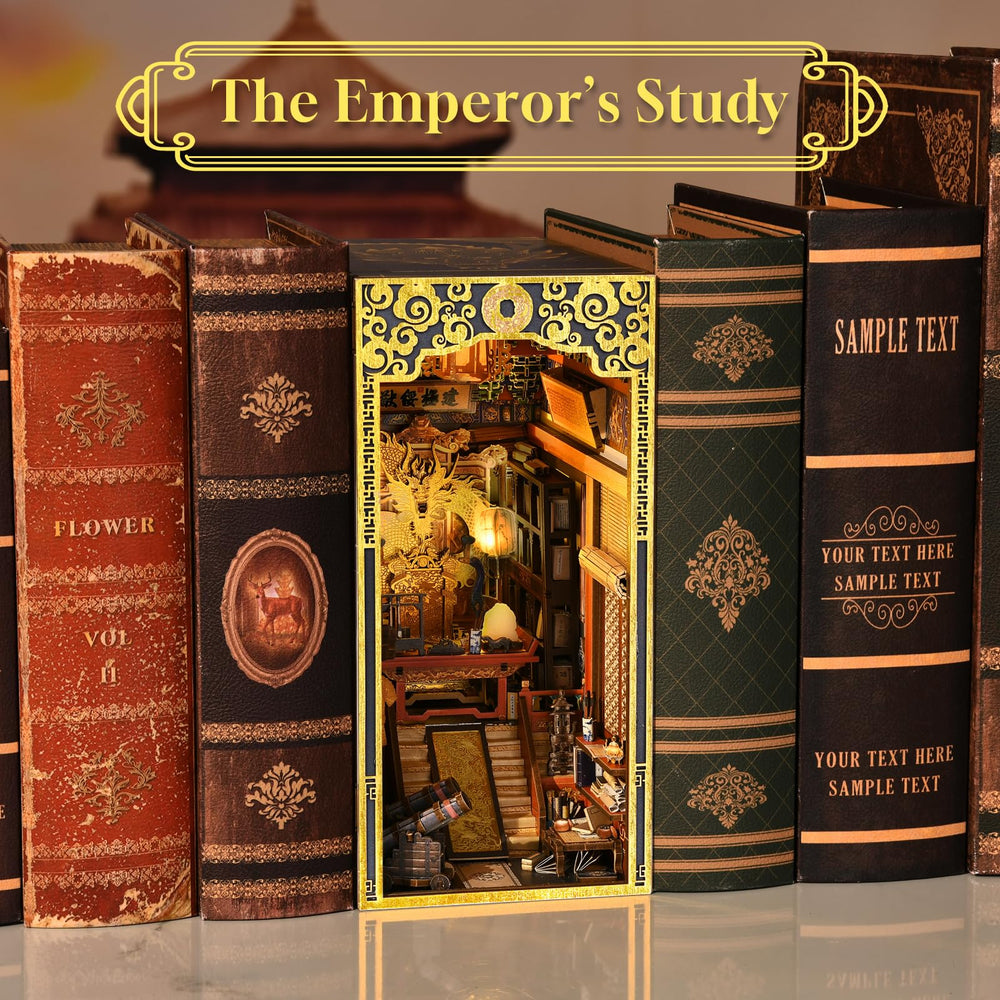 MiniCity deluxe-bookend-decor – a unique gift for art lovers.