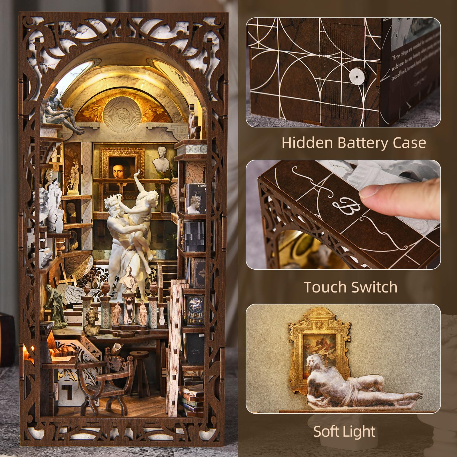 MiniCity DIY kit supports engaging book nook assembly and focus