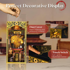 MiniCity wooden-puzzle-diorama – a tactile craft for adults.
