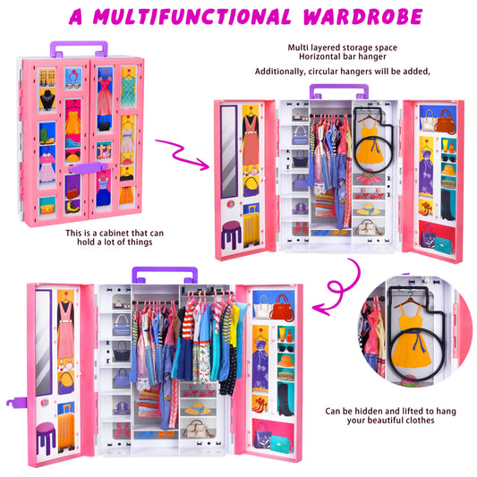 MINIFUN fashion dresses and outfits displayed for creative dress-up sessions.