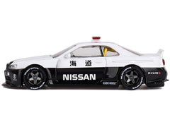 Mini GT Skyline GT-R R34 Kaido Works V2 Aero interior detail aids realistic display.