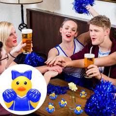 MiniInflat blue duck decor for goodie bags and party decorations.