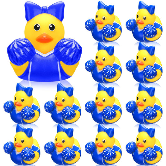 MiniInflat blue pack of cheer ducks, ideal for team celebrations and gifts.