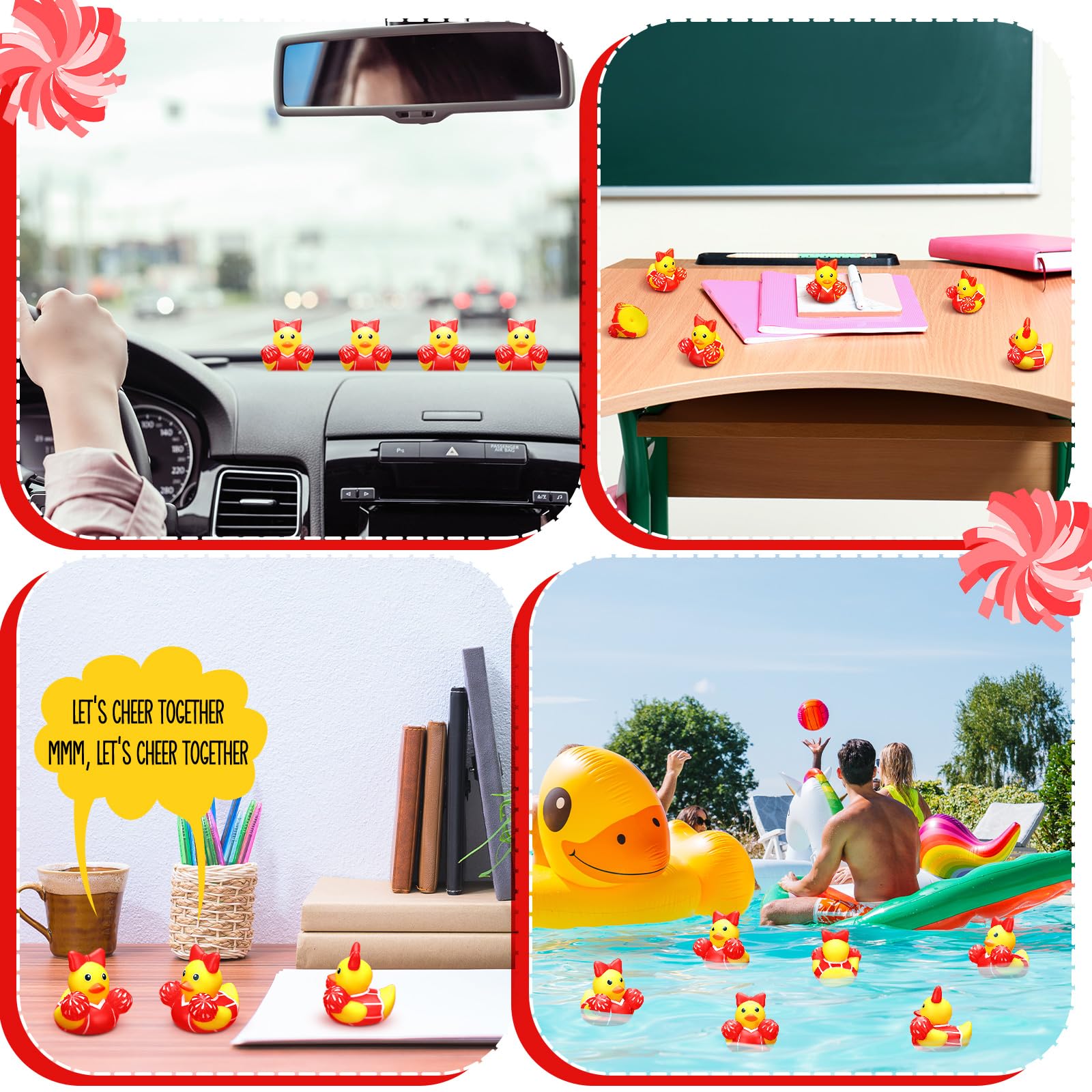 MiniInflat durable rubber ducks last through events and celebrations.
