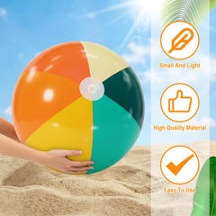 MiniInflat easy deflate and store after a fun day at the beach.