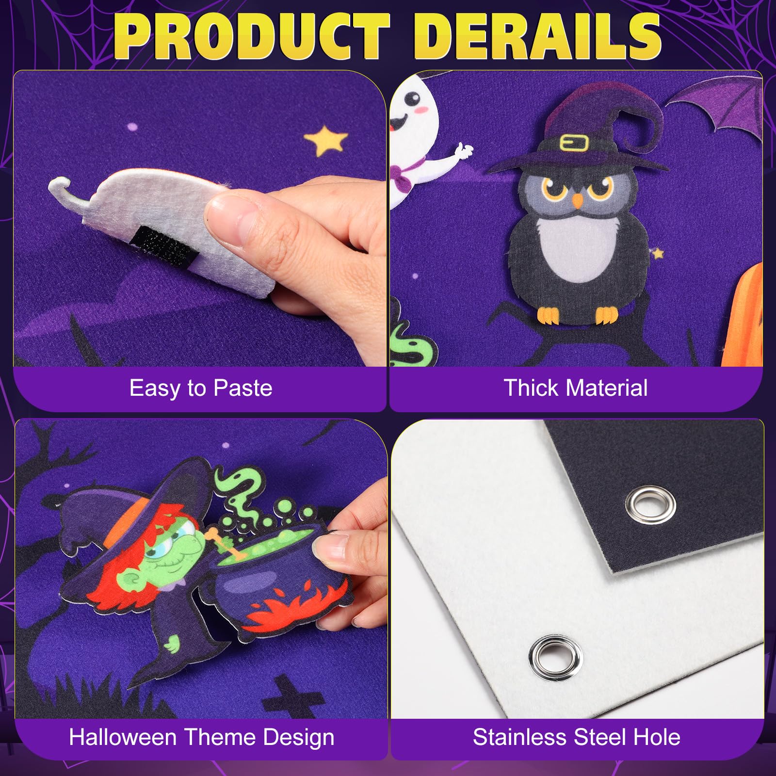 Vibrant Halloween theme design by MiniInflat ready to decorate a space.