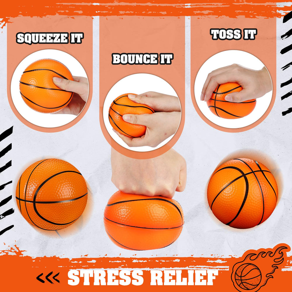 Kids and adults enjoying indoor and outdoor play with MiniInflat foam basketball