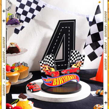 MiniInflat race car photo prop sign for fun birthday shots