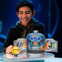 Mega Minion Jerry figure stands tall for dramatic play in Minions set.
