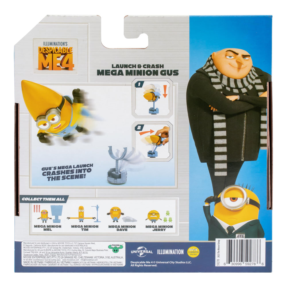 Minions Despicable Me 4 Tim wild spinning figure adds energy