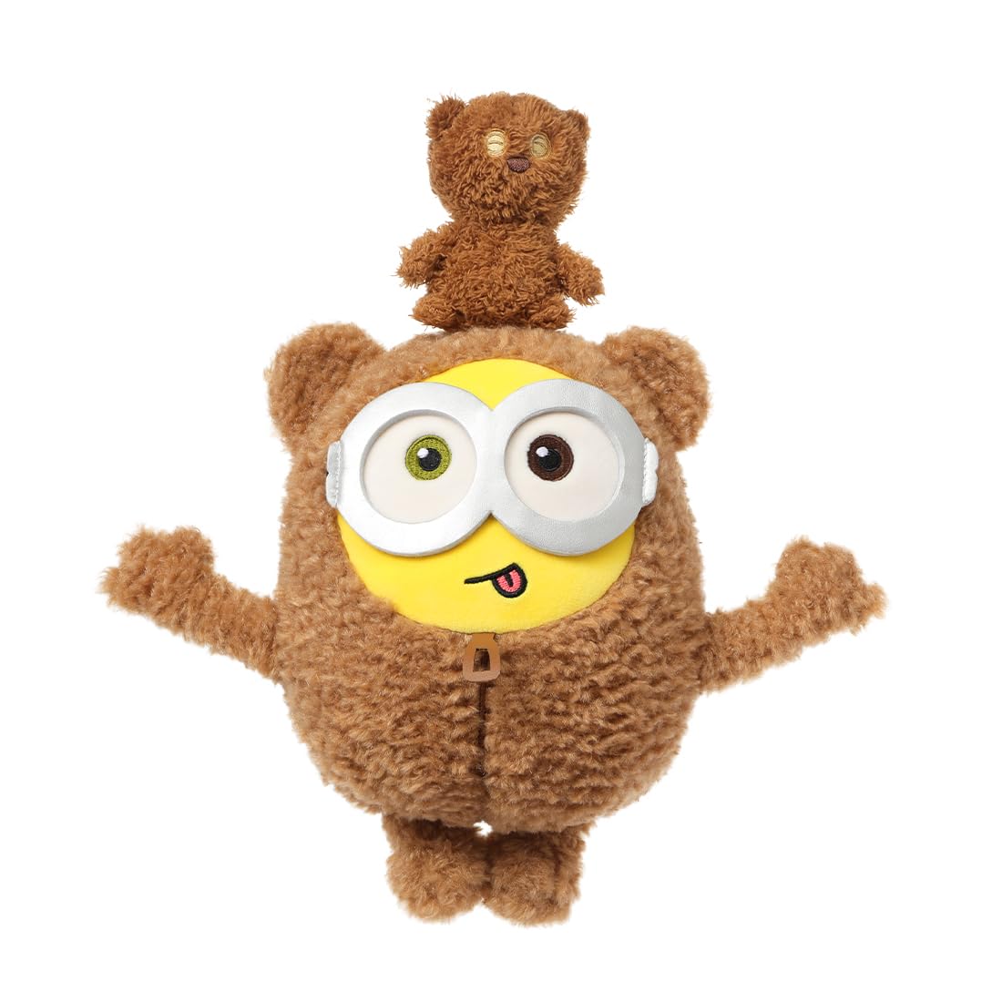 MINISO Bob-in-Tim-costume plush for cozy playtime and bedtime hugs.