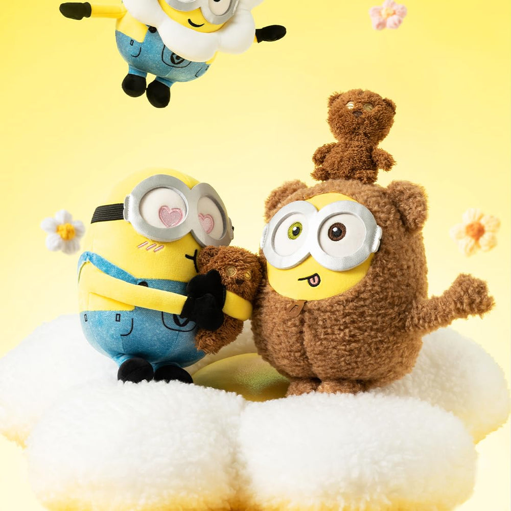 MINISO Bob Tim costume plush encourages imaginative play and comfort.