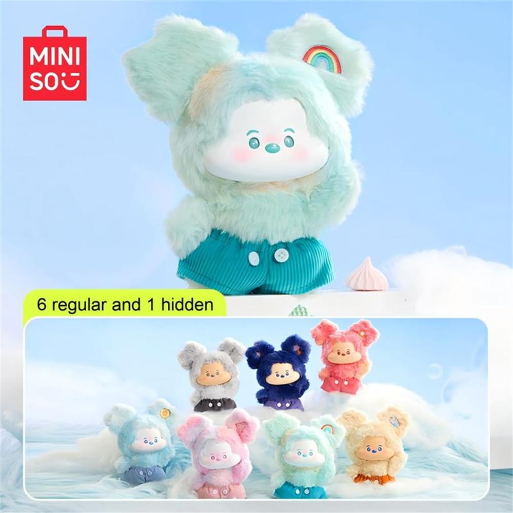 MINISO Disney Mickey Cloud Red Cloud plush brightens desk decor.
