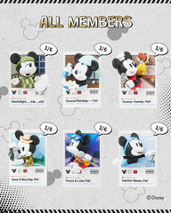 MINISO Disney Mickey Surfer magnet; coastal vibes for lockers or fridges.