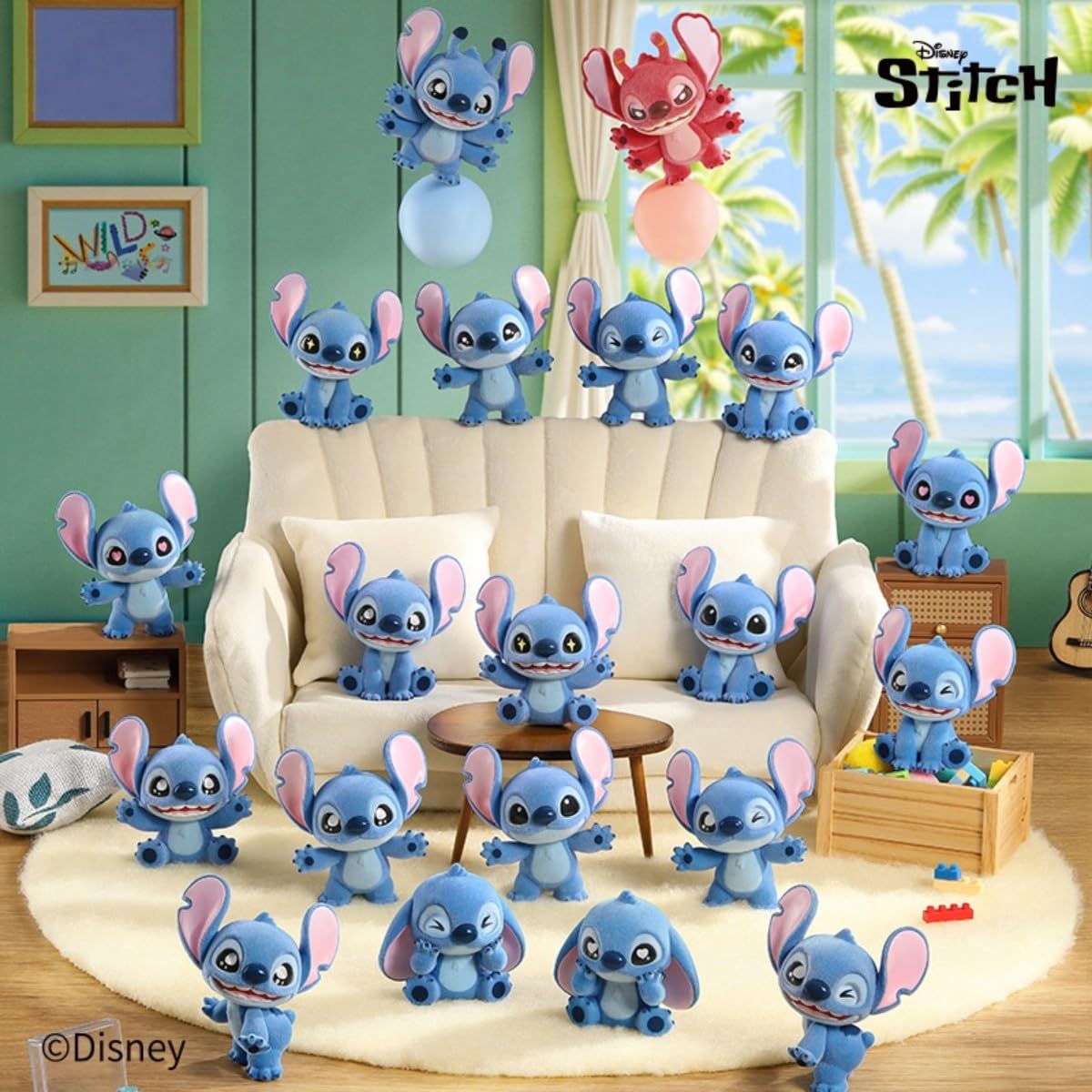 MINISO Stitch desktop decor to brighten shelves and workspaces